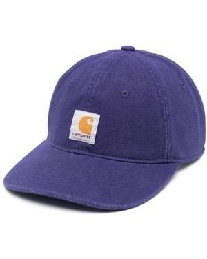 Carhartt Logo-Patch Cap - Blue