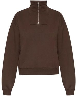Jacquemus ハーフジップ スウェットシャツ - ブラウン