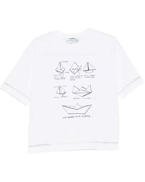 Vivetta Graphic-Print T-Shirt - White