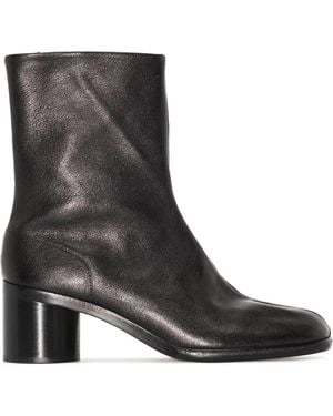 Maison Margiela Tabi 60mm レザーアンクルブーツ - ブラック
