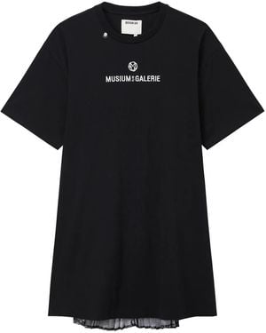 Musium Div. T-Shirt aus Baumwolle - Schwarz