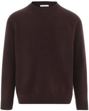 Oliver Lattughi Pull À Manches Raglan - Brown