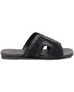 Castañer Woven Sandals - Noir