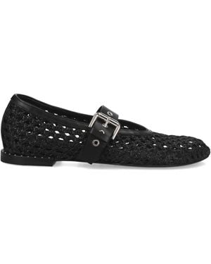 Premiata Interwoven Ballet Flats - Black
