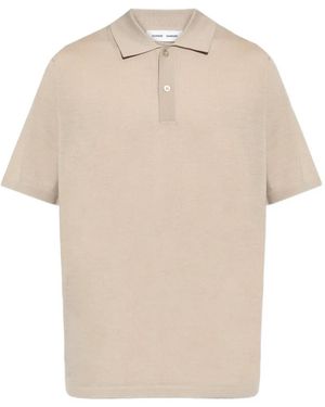 Samsøe & Samsøe Wool Polo Shirt - White