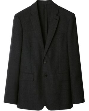 Burberry ウール ジャケット - ブラック