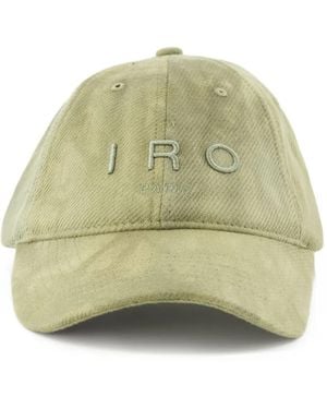 IRO Embroidered-Logo Cap - Green