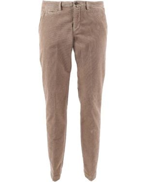 Briglia 1949 Pantalon En Velours Côtelé - Neutre