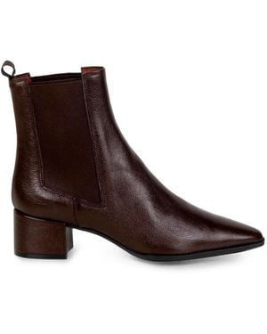 Roberto Festa Pointed-Toe Ankle Chelsea Boots - Brown