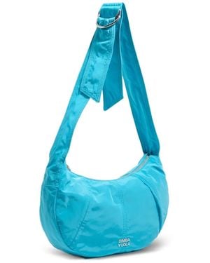 Bimba Y Lola Medium Moon Shoulder Bag - Blue
