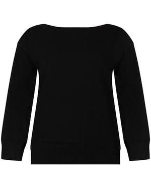Weekend by Maxmara Pullover Mit U-Boot-Ausschnitt - Schwarz
