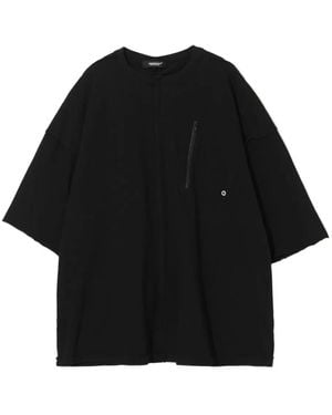 Undercover Katoenen T-Shirt - Zwart