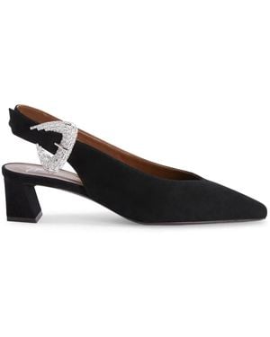 Giuseppe Zanotti 45Mm Brendha Allure Court Shoes - Black