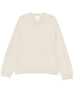 Nanushka Pullover Mit Rundhalsausschnitt - Natur