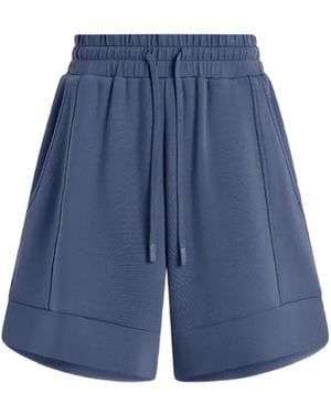 Varley High Rise Shorts - Blue