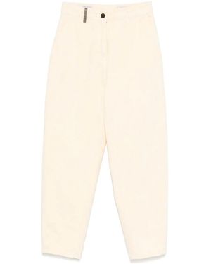 Peserico Jeans Affusolati - Bianco