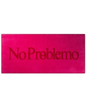 No Problemo Logo Beach Towel - Pink
