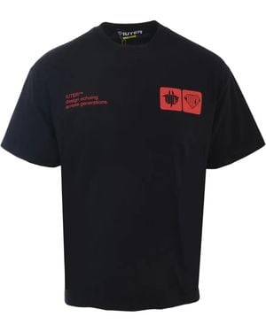 Iuter グラフィック Tシャツ - ブラック