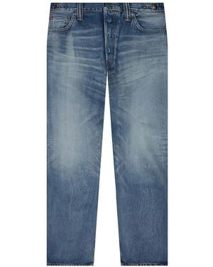 Mastercraft Union Gerade Jeans - Blau