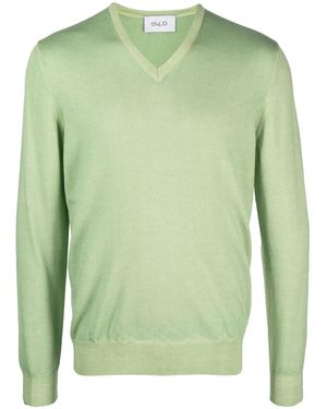 D4.0 Maglione Girocollo - Verde
