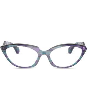 Alain Mikli Cat-Eye Frame Glasses - Purple