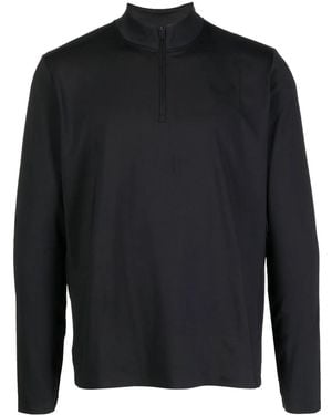 Castore Sudadera liviana con logo - Negro