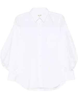 Comme des Garçons Puff-Sleeve Shirt - White