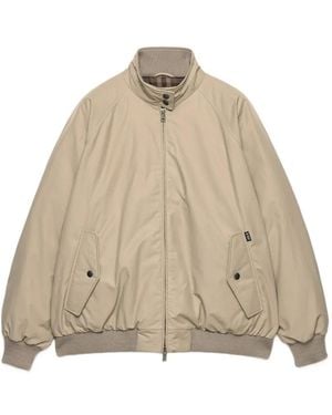 Prada Technical Poplin Down Jacket - Natural
