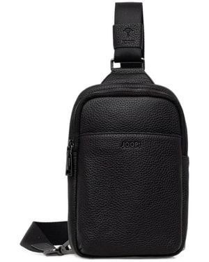 Joop! Sac À Bandoulière En Cuir Grainé - Black