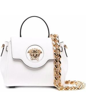 Versace Medusa Shopper Met Ketting - Wit