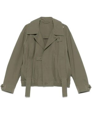 Homme Plissé Issey Miyake Lightweight Jacket - Green