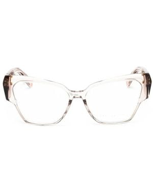 Philipp Plein Cat-Eye Glasses - Natural