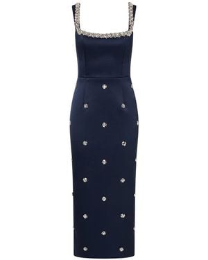 Rebecca Vallance Ayla Midikleid - Blau