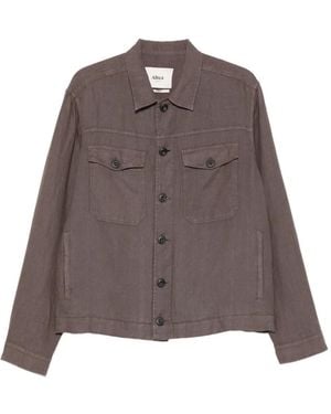 Altea Chaqueta De Lino Con Botones - Marrón