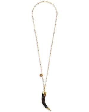 BLAKLACE Pendant Chain Necklace - White