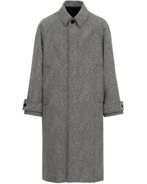 Louis-Gabriel Nouchi Twill-Weave Coat - Grey