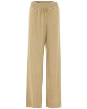 ELEH Elasticated Drawstring Track Trousers - Natural
