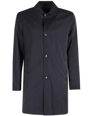Montecore Trench À Design Réversible - Blue