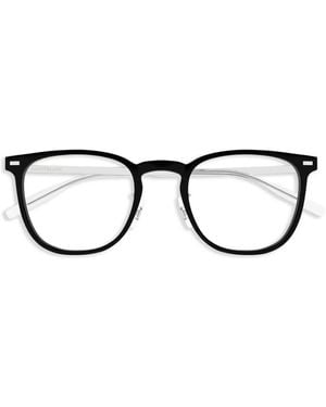 Montblanc Brille Mit Eckigem Gestell - Mehrfarbig