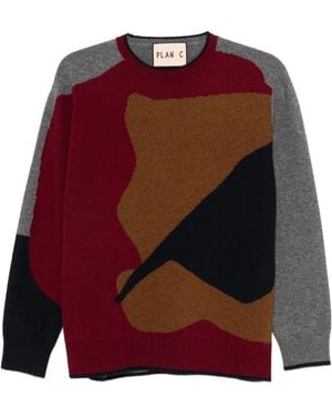 Plan C Pullover - Rot