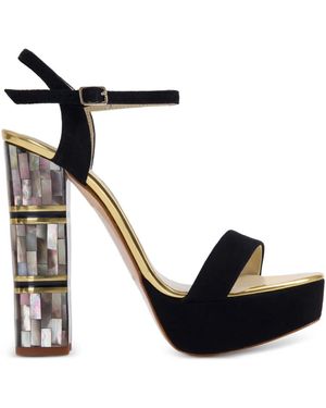 freya rose Jito Heeled Sandals - Black