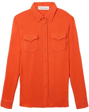 God's True Cashmere Knitted Shirt - Orange