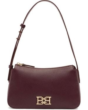 Bally Small Logo-Detail Shoulder Bag - Purple