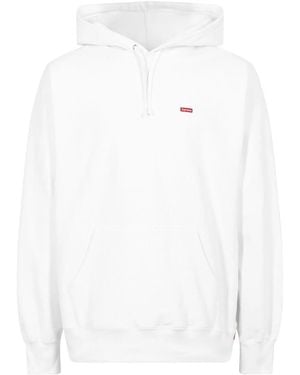 Supreme Small Box Logo Hoodie - White