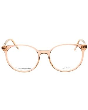 Marc Jacobs Round-Frame Glasses - Natural
