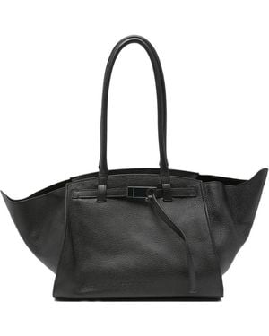 Benedetta Bruzziches Leather Tote Bag - Black