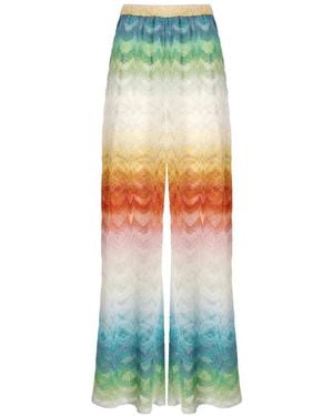 Missoni Patterned Trousers - Green