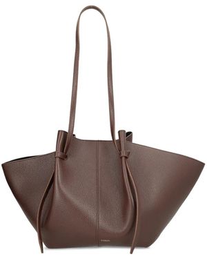 Yuzefi Large Mochi Tote Bag - Brown