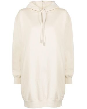 Off-White c/o Virgil Abloh Diag-Stripe Print Sweatshirt Dress - White