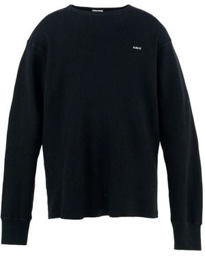 SAINT Mxxxxxx Pull Thermique À Logo Imprimé - Bleu